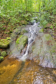 Waterfall, Sinharaja National Park Rain Forest, Sri Lanka