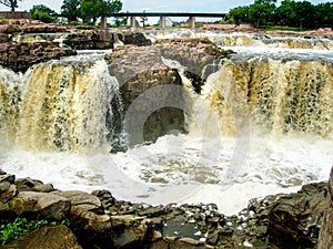 Waterfall Sioux River South Dakota