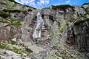 Waterfall Skok in all its glory. The best waterfall in the High Tatras