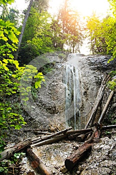 Waterfall in Slovak Paradise