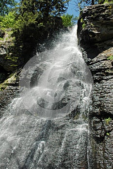 Waterfall in Slovakia