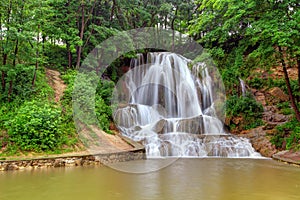 Waterfall in Slovakia - Lucky