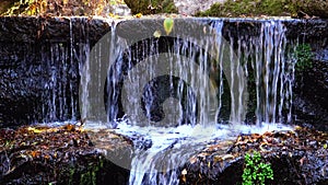 Waterfall in Sofievsky Park, Uman