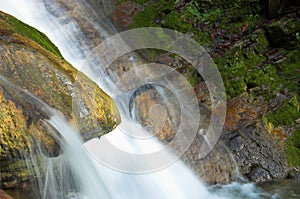 Waterfall and some stones