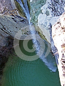Waterfall Sopot in Istria - Floricici, Croatia / Wasserfall Sopot, Slap Sopot ili Vodopad Sopot u Istri - Floricici, Opcina Pican