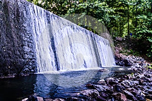 Waterfall In Spring Landscape - Turkey