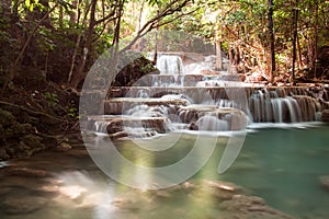 Waterfall in Srinakarin Dam National Park