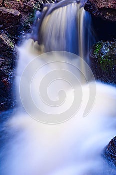 Waterfall and Stones