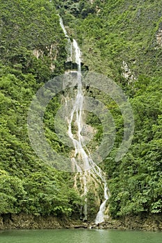 Waterfall in Sumidero Canyon photo