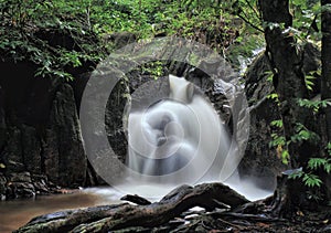 A waterfall in Sungai Tekala Recreational Forest, Hulu Langat, Selangor