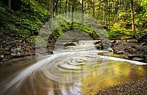 Waterfall Swirls