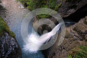 Waterfall in Switzerland