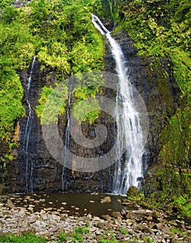 Waterfall on Tahiti