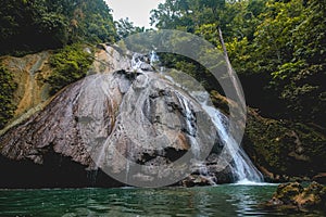 Waterfall in Talaga Pange Village, Ambon, Maluku