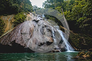 Waterfall in Talaga Pange Village, Ambon, Maluku photo