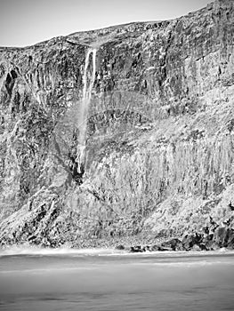 Waterfall of Talisker on the Isle of Skye in Scotland