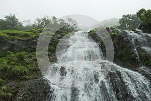 Waterfall at Tamhini Ghat, Pune