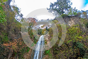 Waterfall in Tbilisi Botanical Garden, Georgia