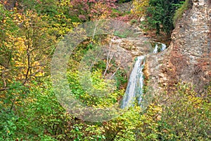 Waterfall in Tbilisi Botanical Garden, Georgia