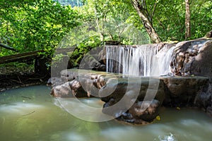 Waterfall in Thanbok Khoranee National Park, Krabi