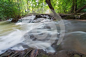 Waterfall in Thanbok Khoranee National Park, Krabi