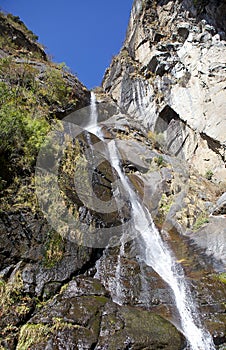 Waterfall at the Tiger's Nest, Paro, Bhutan