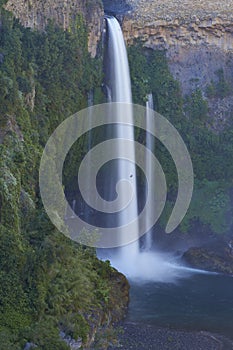 Waterfall Velo de la Novia - Maule, Chile photo