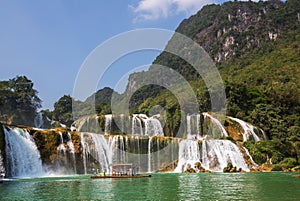 Waterfall in Vietnam