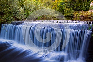 Waterfall of The Water of Leith in Dean Village, Edinburgh