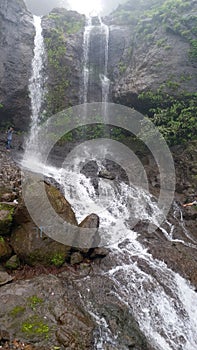 Waterfall in way of Mahabaleswer