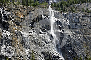 The waterfall on Weeping Wall