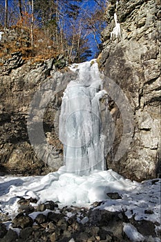 Waterfall in Winter