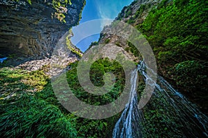 Waterfall in Wulong National Park