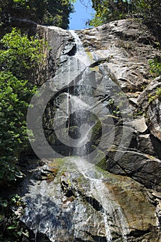 Waterfall in Yelapa - natural background