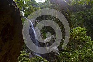 Waterfall in Yelapa,tropical beach in Yelapa, Puerto Vallarta, Mexico