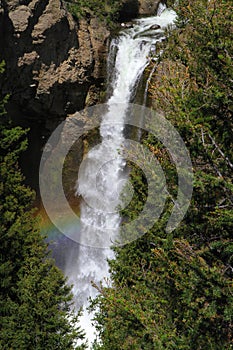 Waterfall in Yellowstone