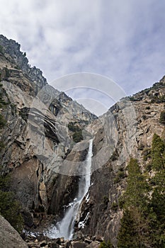 Waterfall in Yosemite National Park