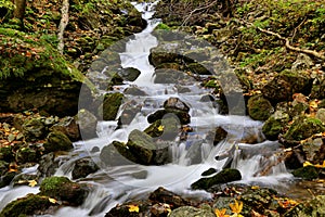 Vodopád zádielska dolina východne slovensko SLOVAKIA