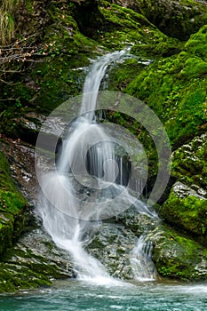 Waterfall at Zeleni Vir
