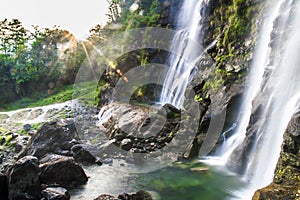 Waterfalls of Acqua Fraggia. Piuro SO - Italy