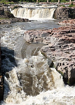 Waterfalls on Big Sioux River