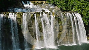 Waterfalls in Bislig, Surigao del Sur. Philippines.