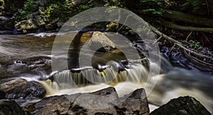 Waterfalls on the Black River, New Jersey