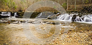 Waterfalls in the Blue Ridge Mountains of Virginia, USA