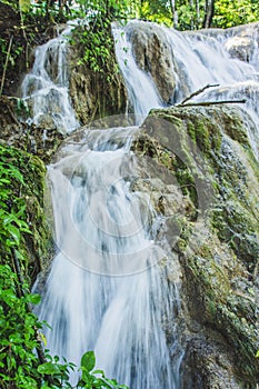 Waterfalls of Cascadas de Agua Azul Chiapas Mexico photo