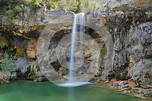 Waterfalls in Catalonia: gorgs de la Cabana, Campdevanol, Girona