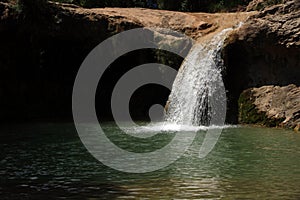 Waterfalls in Catalonia: gorgs de Santa Candia