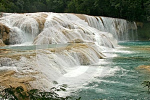 Waterfalls Cataratas de Agua Azul Mexico photo