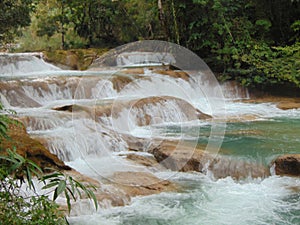 Waterfalls at Chiapas photo