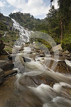 Waterfalls Forest Fall at Thailand.